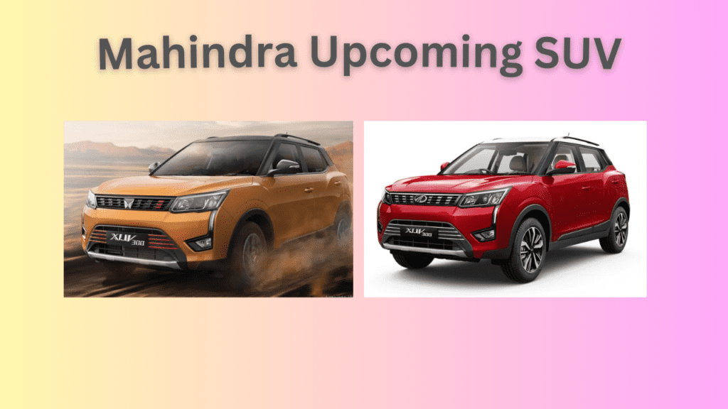 Mahindra upcoming SUV