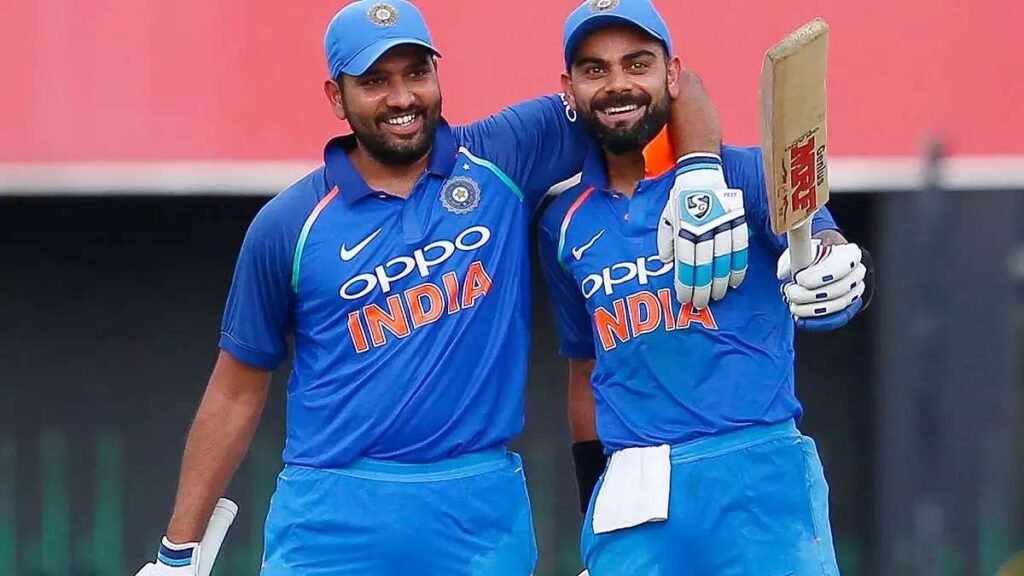 Virat Kohli and Rohit Sharma